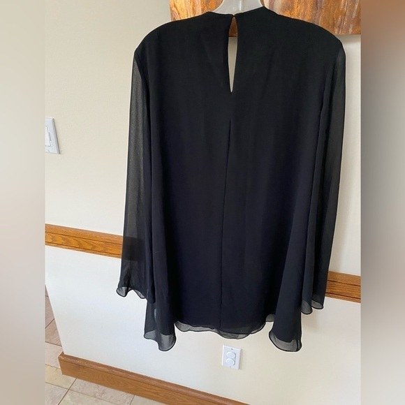 BCBG Generation Black Dress Sequin Detailing NWT M - Picture 4 of 13